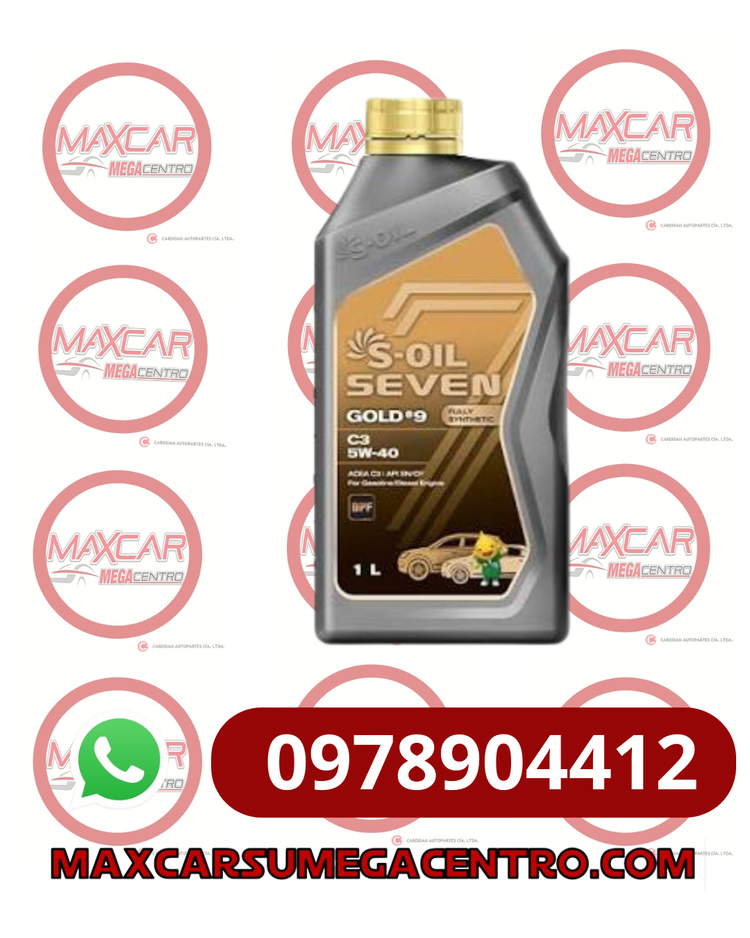 L.5W40 S-OIL GOLD 9 C3 1/4