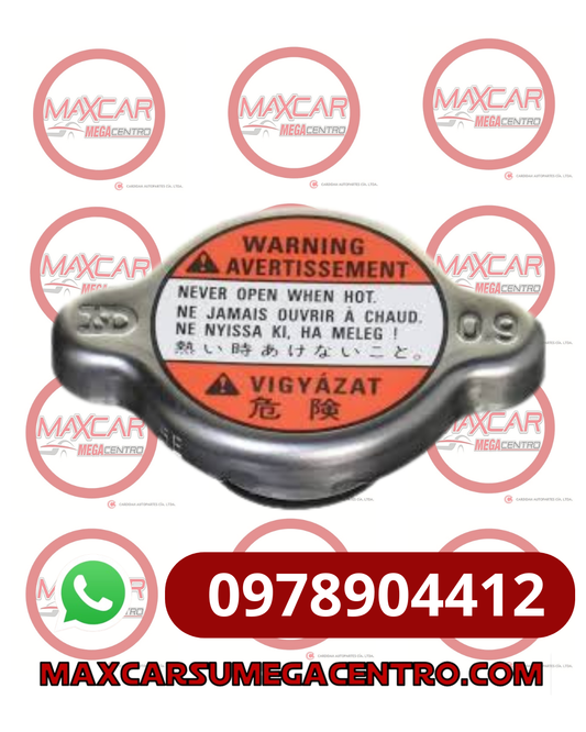TAP.17920-60B21 TAPA RADIADOR GENUINE FORZA I 87 FORZA II  VITARA 3P SWIFT c/r