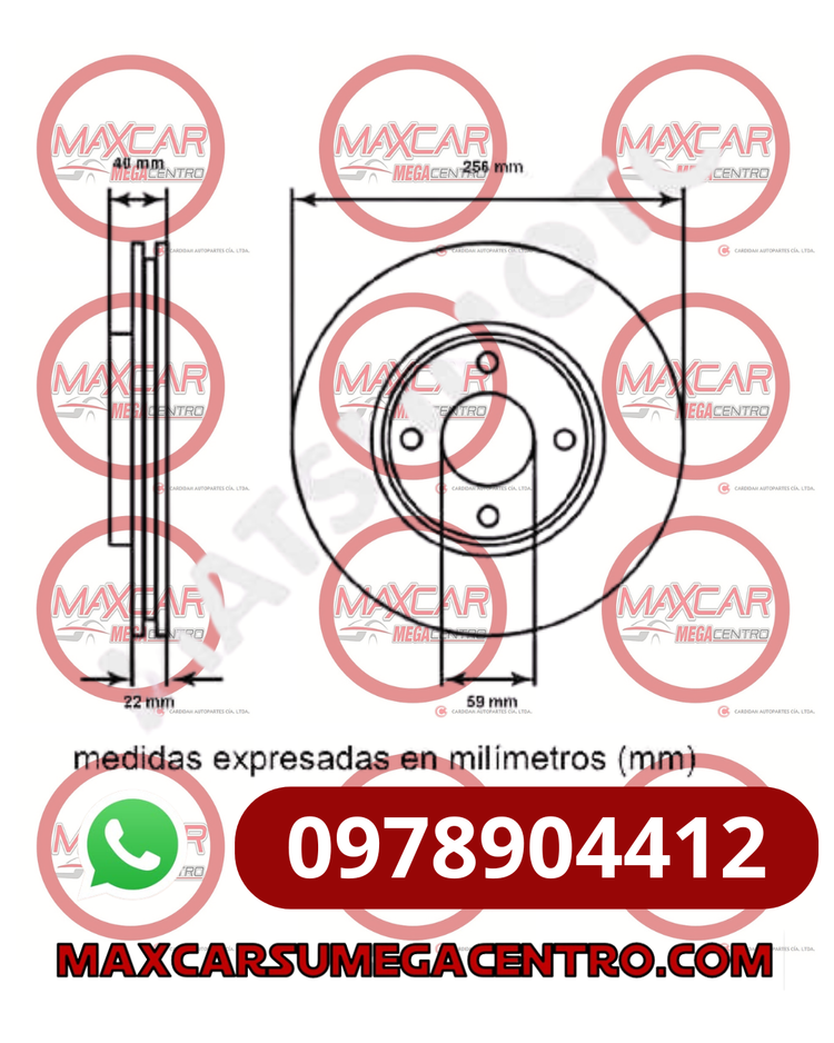 DF.HF20E DISCO FRENO HIPER SAIL 1.5 17-