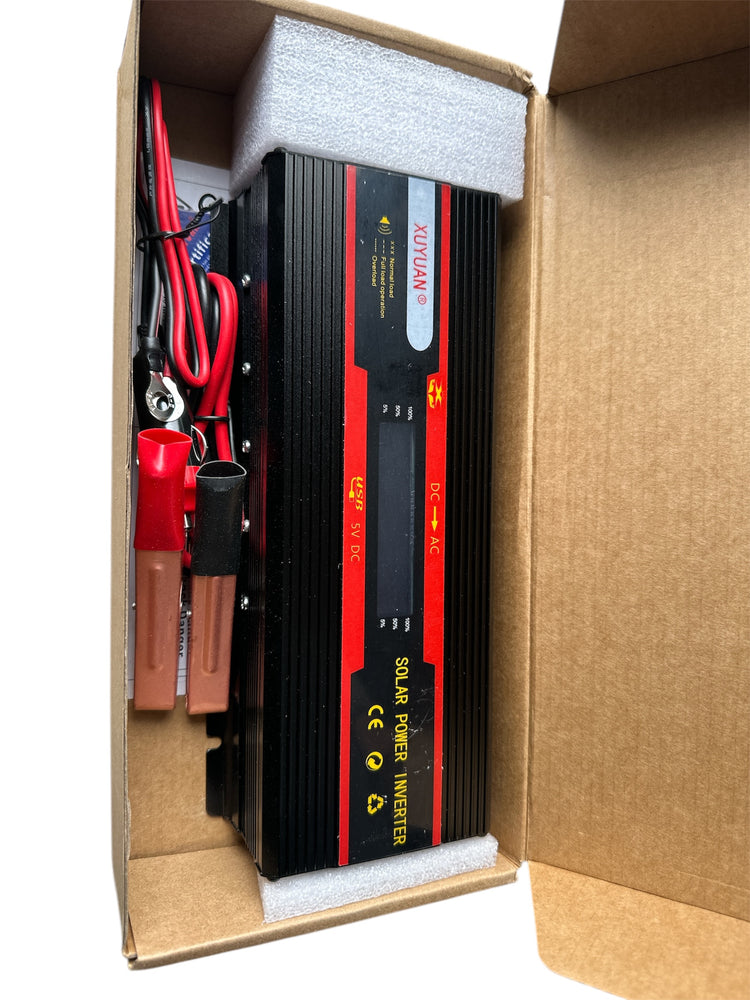 INVERSOR DE CORRIENTE 12/24v a 110v 6000 WATTS