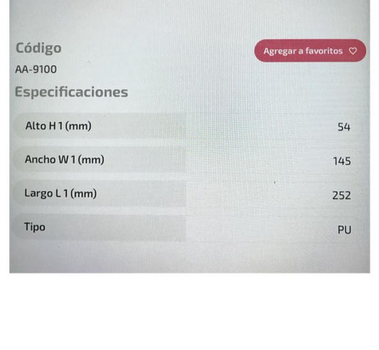 FILTRO AIRE ADVANCE AA9100 KIA RIO X LINE 2018 - FAA9100