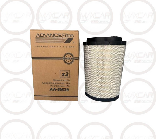 FILTRO AIRE ADVANCE AA61639 UD NISSAN CRONER MKE210 LWB 18- - FAA61639