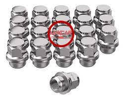 PER.AA54 KIT TUERCA RUEDA BM 12X1.25 4PCS NIQ AA54