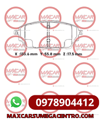 PASTILLA FRENO HIGH POWER MD1U1421 HAVAL H2 - PMD1U1421