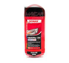 SONAX PULIMENTO Y CERA ROJO 500ML S296400 - PCS296400