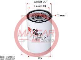 FILTRO ACEITE HARDMAN 8943963754 ISUZU FVR FTR FRR (C1513) - FH3754