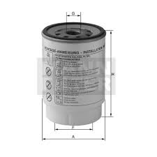 FILTRO COMBUSTIBLE MANN PL420/1X JAC1431 SINOTRUCK- FPL420/1X