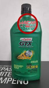 CASTROL 1/4 GTX 25W60 ALTO - CQGTX2560