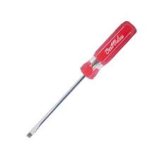DESTORNILLADOR PLANO BESTVALUE 1/4 X 4 MANGO ROJO MAGNETICO H420113 - DH20113