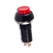 SWITCH PULSADOR PITO PEQ ROJO  - SP20210