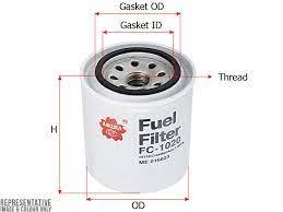 FILTRO COMBUSTIBLE SHOGUN FC352 KIA - FFC352