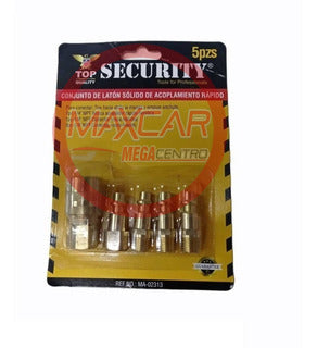 KIT ACOPLE RAPIDO RECFLEX 1/4"5 PZS - RNB027