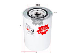 F.AO1302 FILTRO ACEITE SAKURA C1302 FB FC CANTER HD78 (C161 UJ3020L LFP5925 AO1302)
