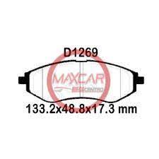 PASTILLA FRENO HIGH POWER D1269 SPARK GT -2019/CHEV BEAT	-PCD1269