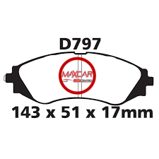 PASTILLA FRENO RKT D797 AVEO OPTRA- PRD797