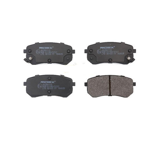 PF.MKD8342M PASTILLA FRENO HIGH POWER HY I10/PICANTO (HPBPA0063)