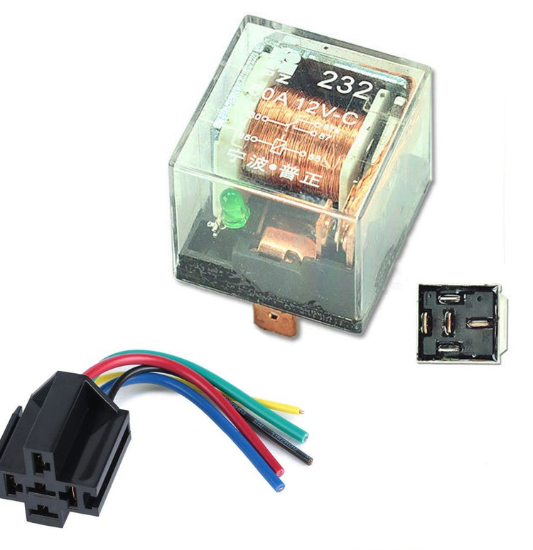 RELAY 12V 5P TRANS LED 80-100A-R12V5P