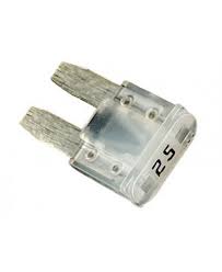 FUSIBLE MINI UÑA PATA LARGA 25 AMP - FMU25A