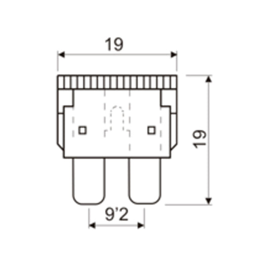 FUSIBLE ELECTRONICO 25A 9310-25-FE25A