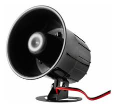 SIRENA PARA ALARMA DE 6 TONOS 446-12V-25W 6011	- SA44612V