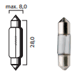 FOCO FLOSHER 5158 SALON 12V 3W 8X28MM  FF5158