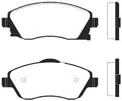 PASTILLAS FRENO HIQ SP1745 CORSA EVOLUTION DELANTERA (1048.40)   P104840