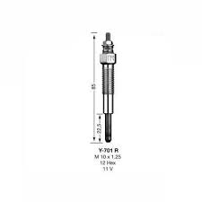 BUJIA PRECALENTAMIENTO NGK Y701-JP MZ BT50 FORD RANGER - BY701JP