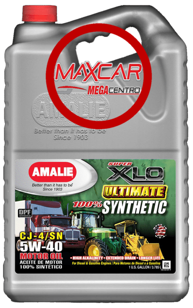 AMALIE GALON 5W40 XLO FULL SYNTHETIC ULTIMATE API  CK 4 SN ACEA  E9-AG540F