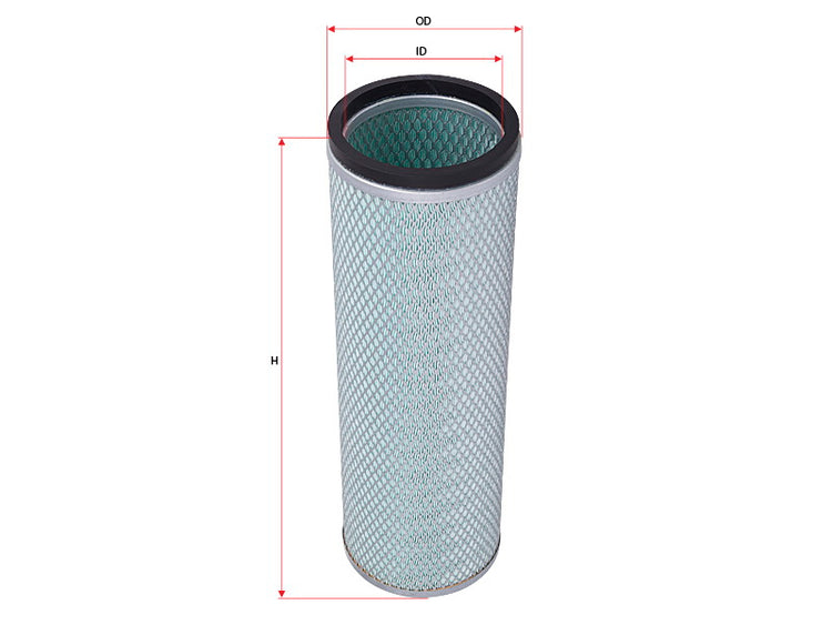 FILTRO AIRE SHOGUN/SAKURA A1307 HINO SG, GD, GH SECUNDARIO-FA1307