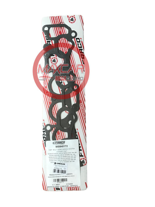 EMPAQUE MULTIPLE ADMISION FRACO 5840172 SENTRA B13 1.6 - EC5840172